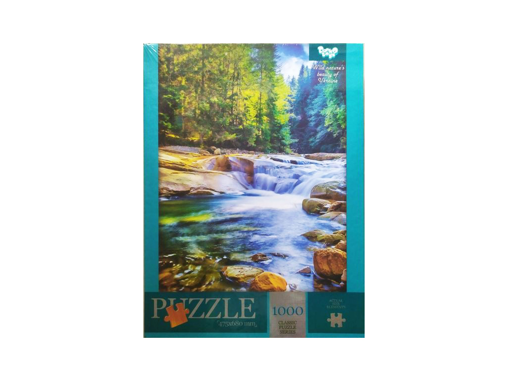 Пазлы Wild nature's beauty of Ukraine, 1000 элементов, Danko Toys