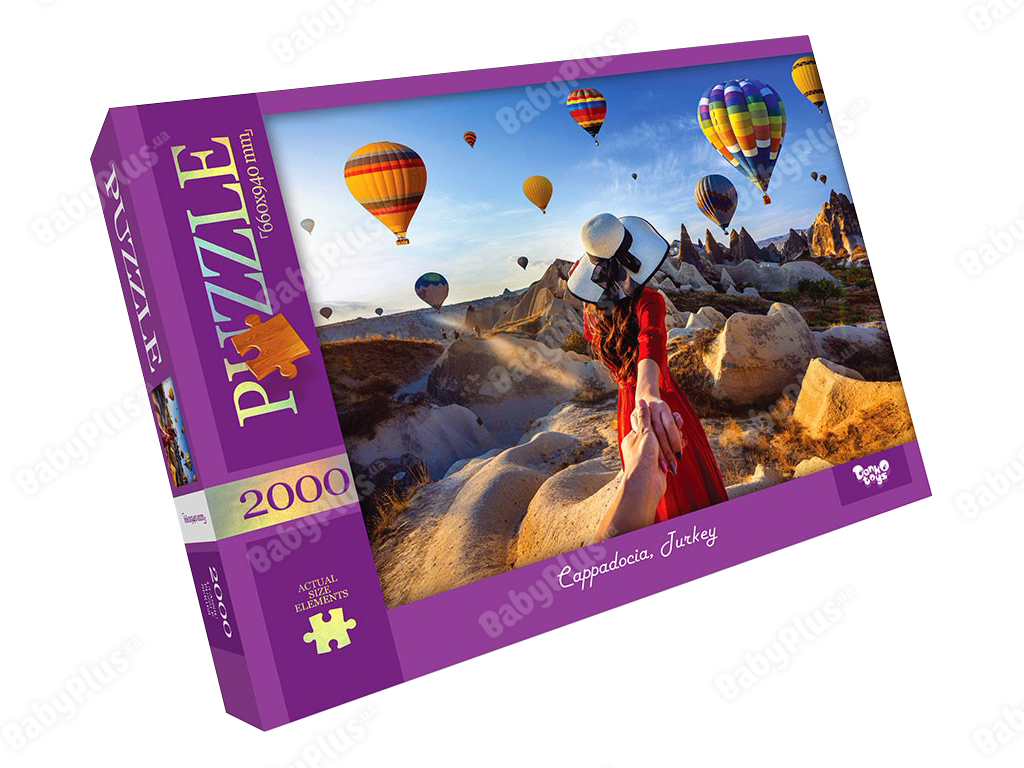 Пазлы Cappadocia Turkey, 2000 элементов 66x94 см, Danko Toys