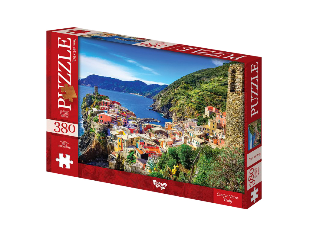 Пазлы Cinque Terre, Italy, 380 элементов, Danko Toys