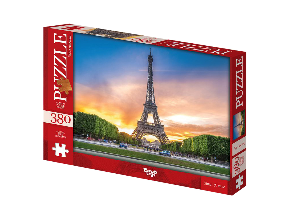 Пазлы Paris France, 380 элементов, Danko Toys