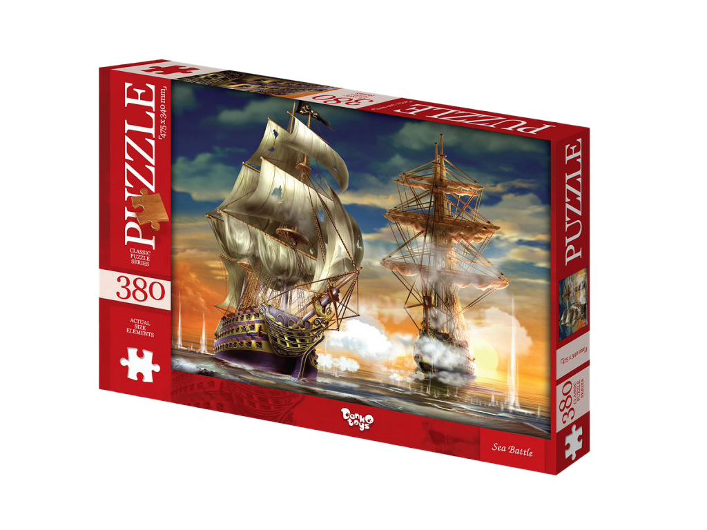 Пазли Sea battle, 380 елементів, Danko Toys