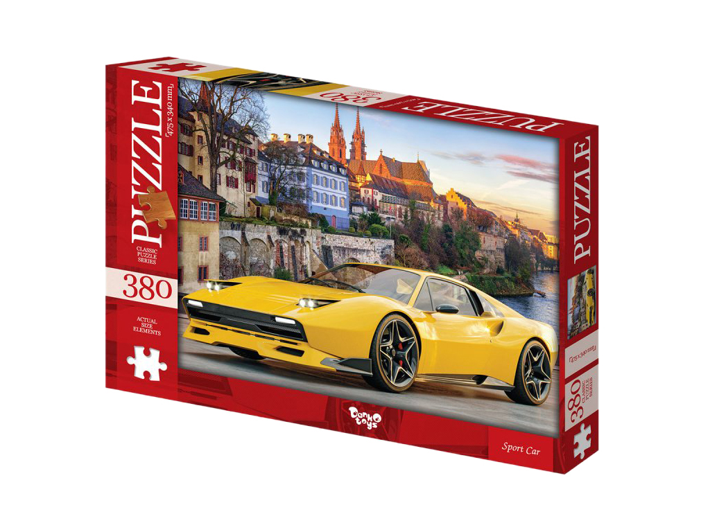 Пазлы Sport car, 380 элементов, Danko Toys