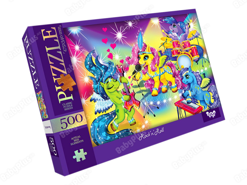 Пазлы Рок-н-ролл, 500 элементов, Danko Toys