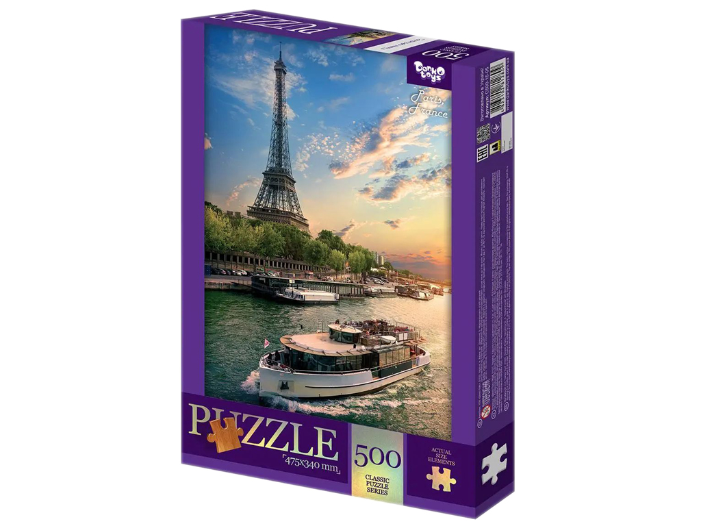Пазлы Paris, France, 500 элементов, Danko Toys