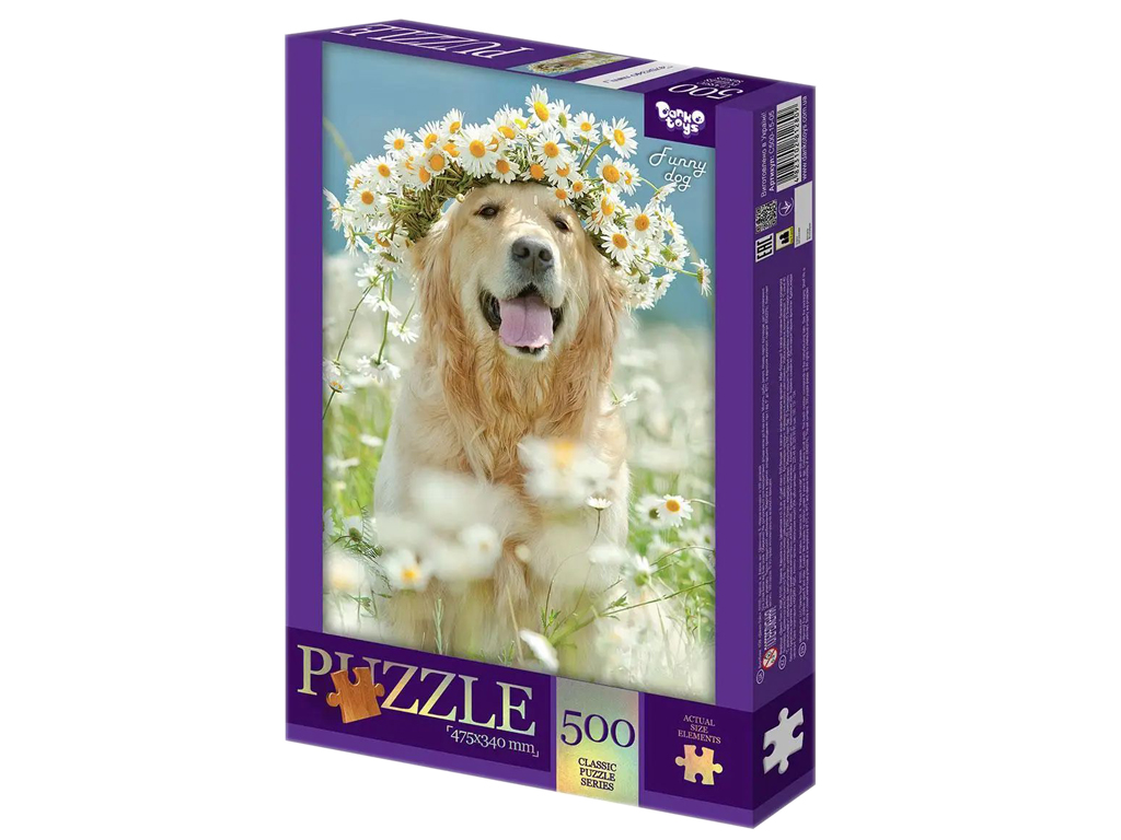 Пазлы Fanny Dog, 500 элементов, Danko Toys