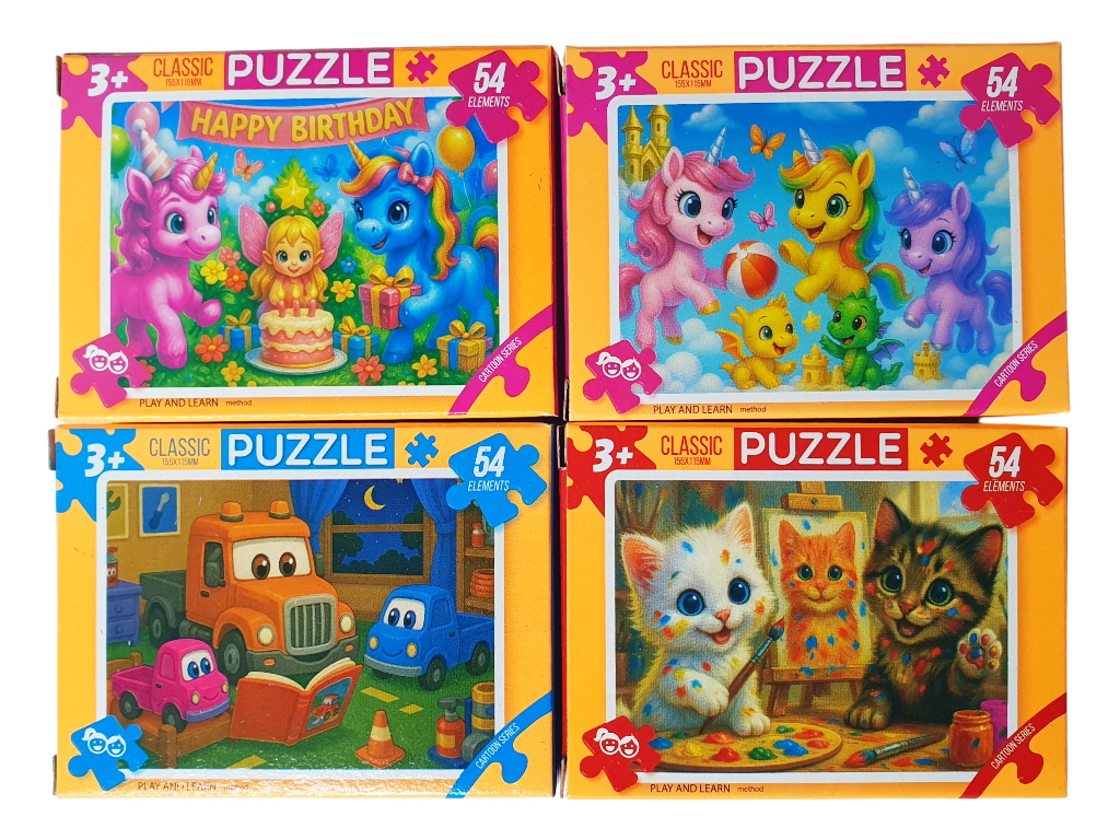 Пазлы 54 элементов, Danko Toys