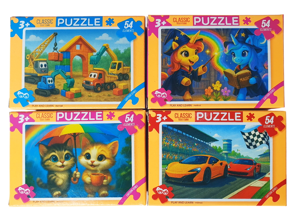 Пазлы 54 элементов, Danko Toys