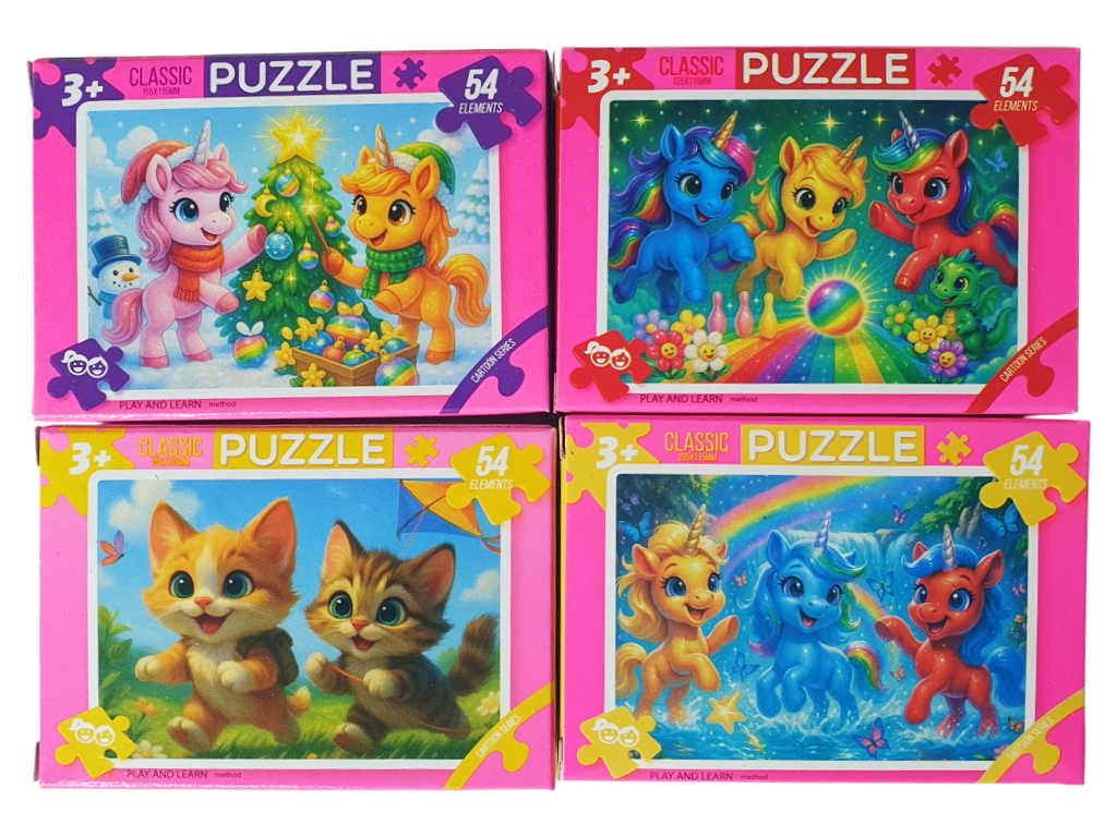 Пазлы 54 элементов, Danko Toys