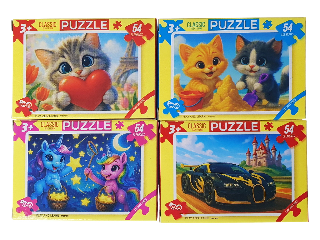 Пазлы 54 элементов, Danko Toys