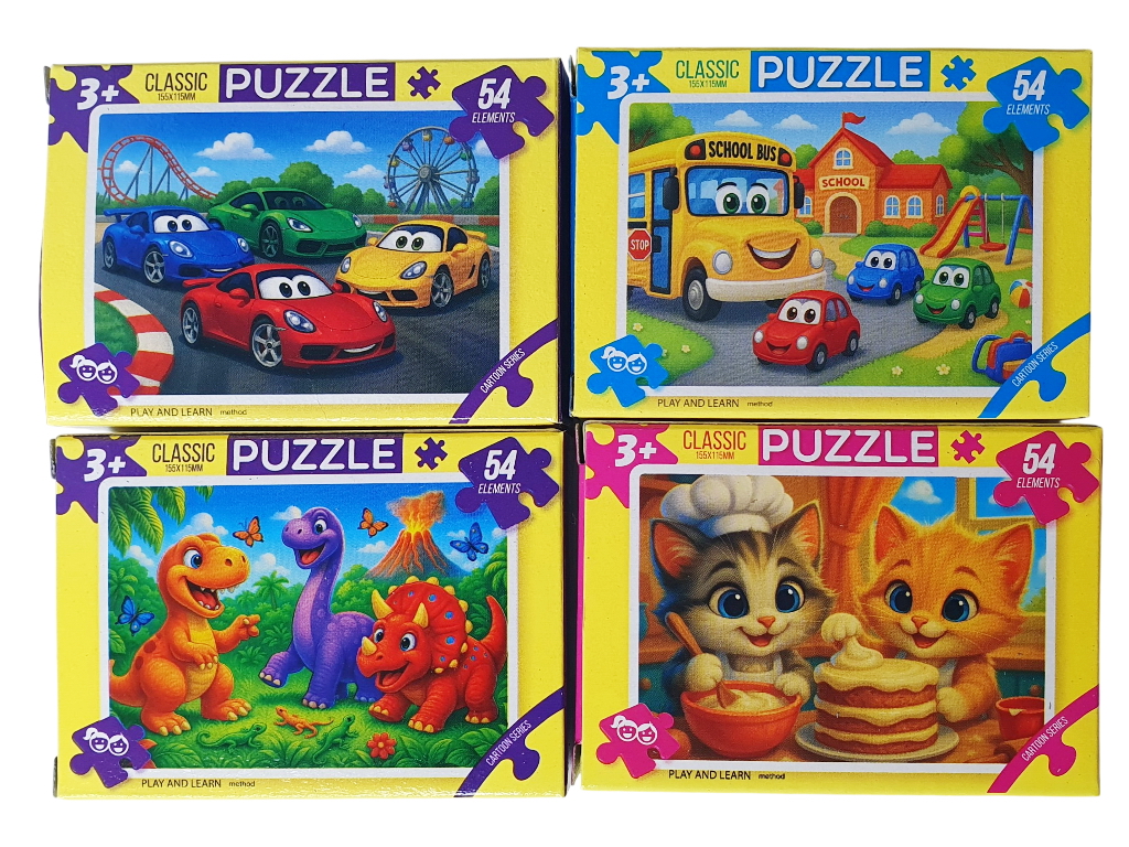 Пазлы 54 элементов, Danko Toys