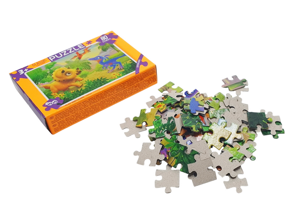 Пазли 80 елементів, Danko Toys C80; (ціна за 1шт)