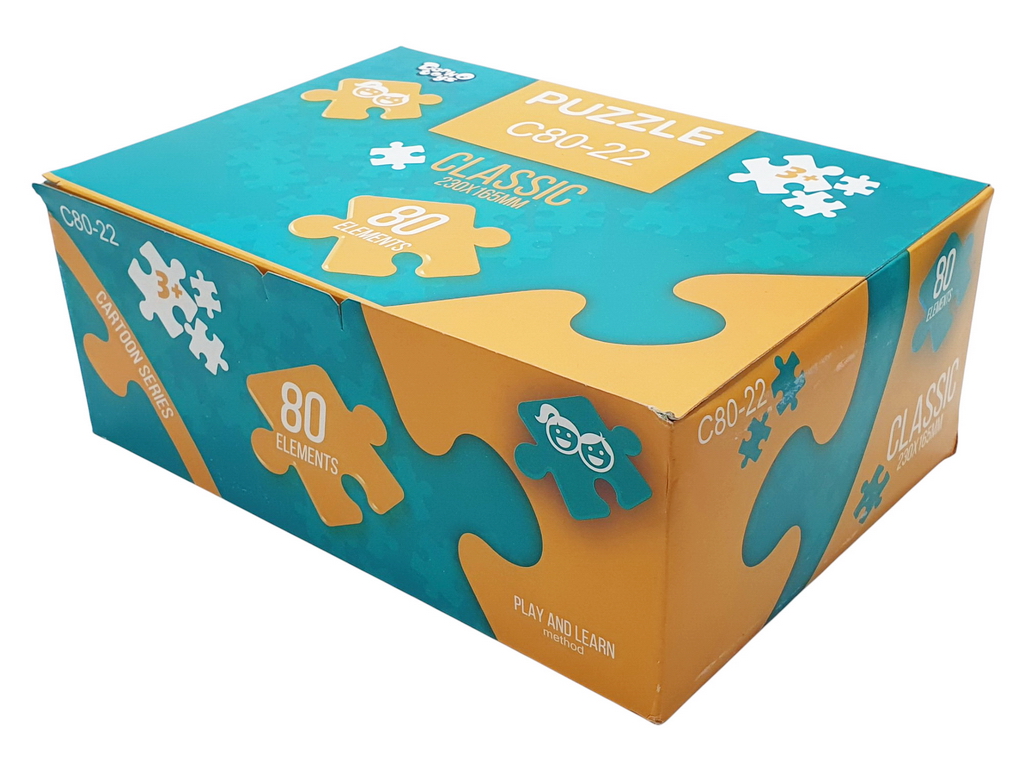 Пазли 80 елементів, Danko Toys C80; (ціна за 1шт)
