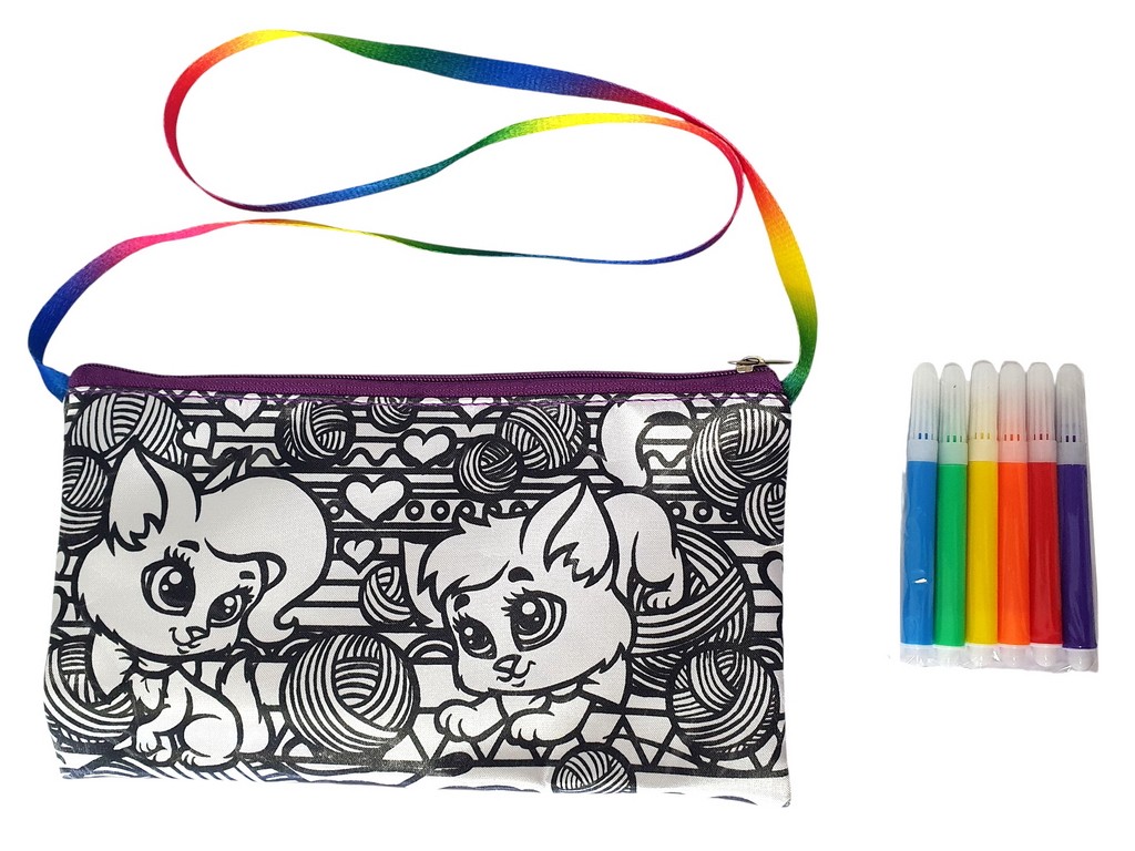 Набір креативної творчості My Color Clutch клатч-пенал-розмальовка, Danko Toys