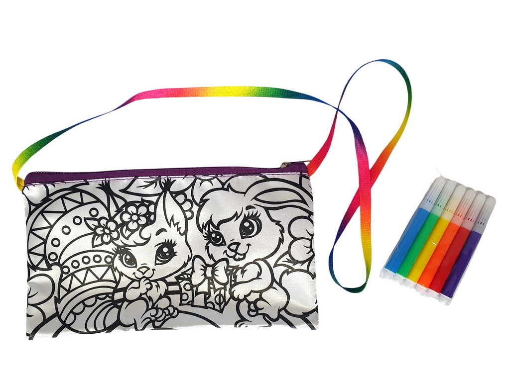 Набір креативної творчості My Color Clutch клатч-пенал-розмальовка, Danko Toys