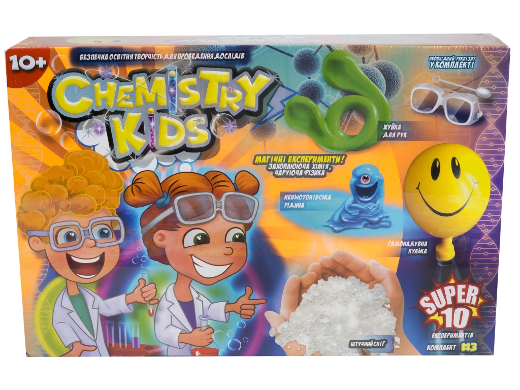 Набор для проведения опытов CHEMISTRY KIDS, Danko Toys