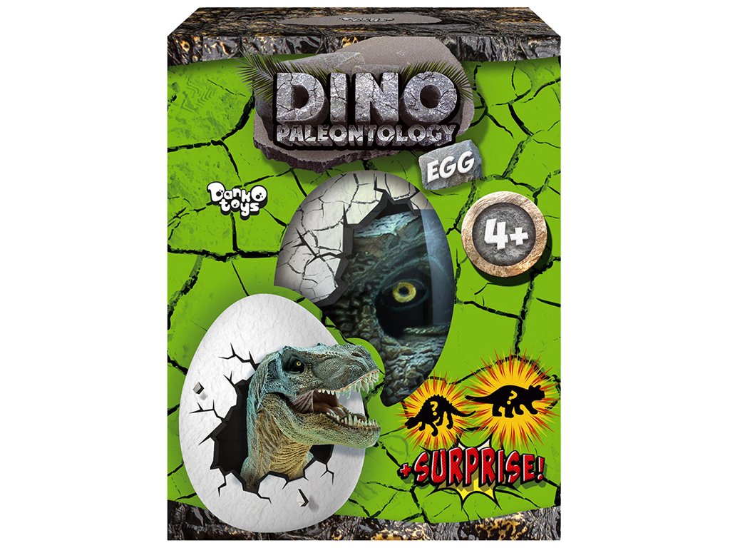 Набір для творчості Dino Paleontology EGG 4в1, Danko Toys DP-03-01