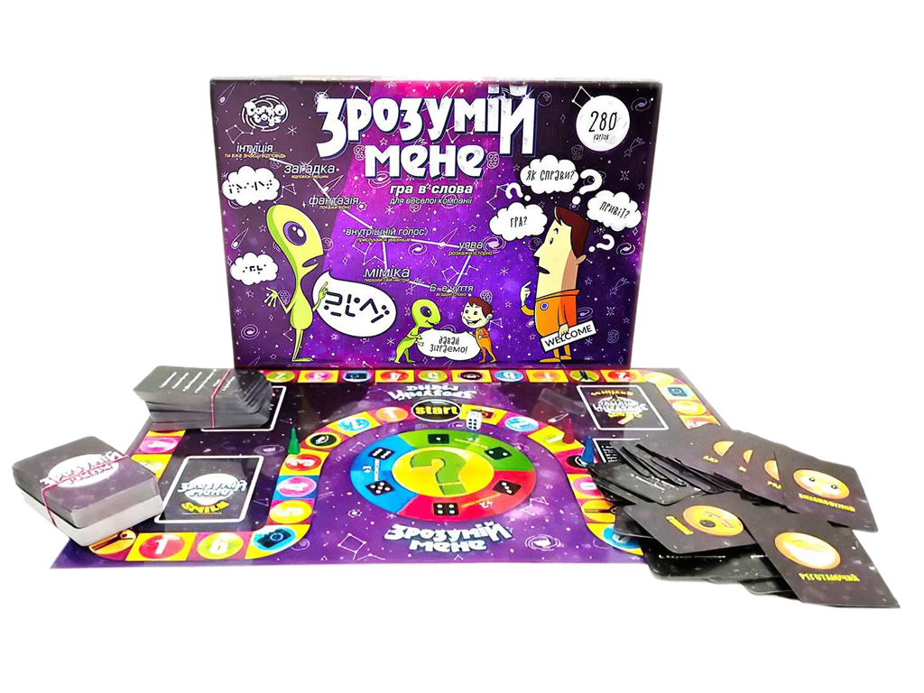 Настільна гра "Зрозумій мене", велика, 6+, Danko Toys