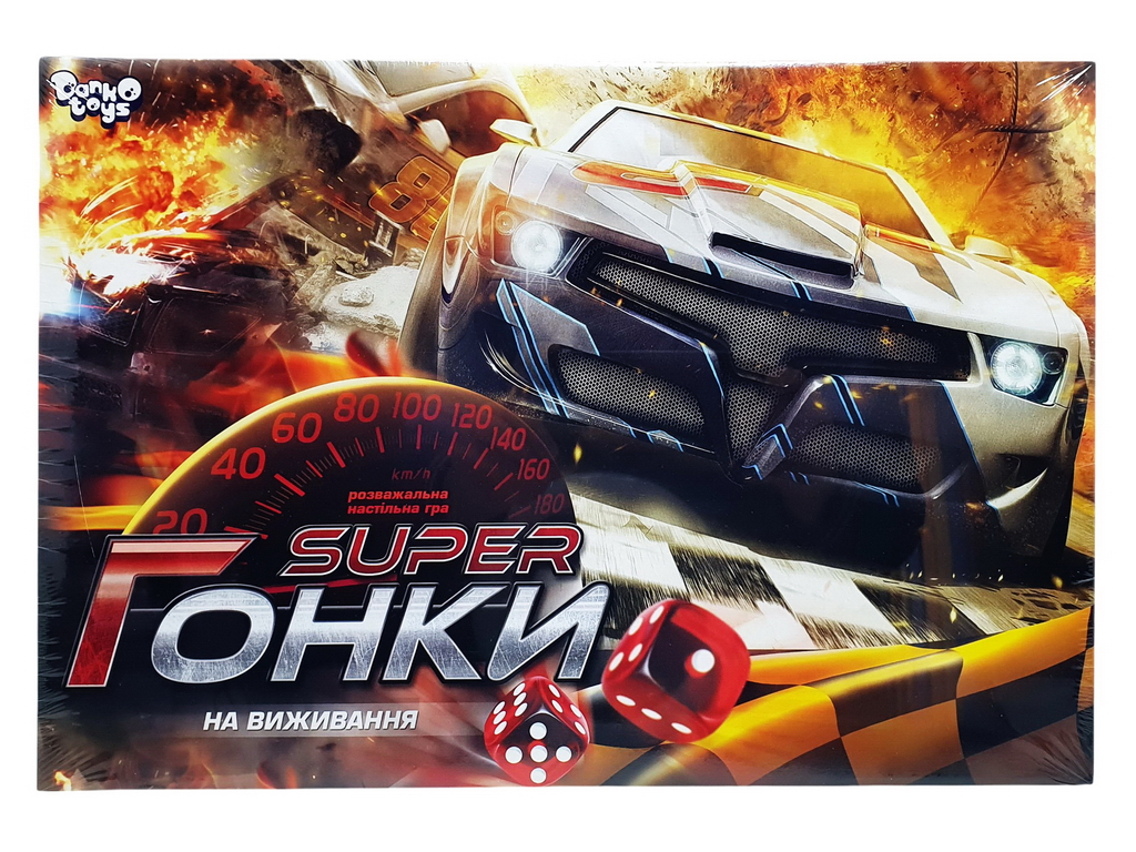 Настільна гра "Маленька гонки на виживання", 6+, Danko Toys