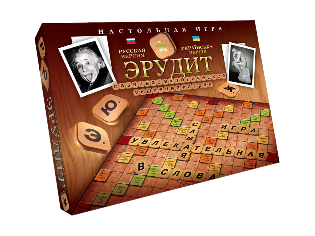Настільна гра велика Ерудит, Danko Toys