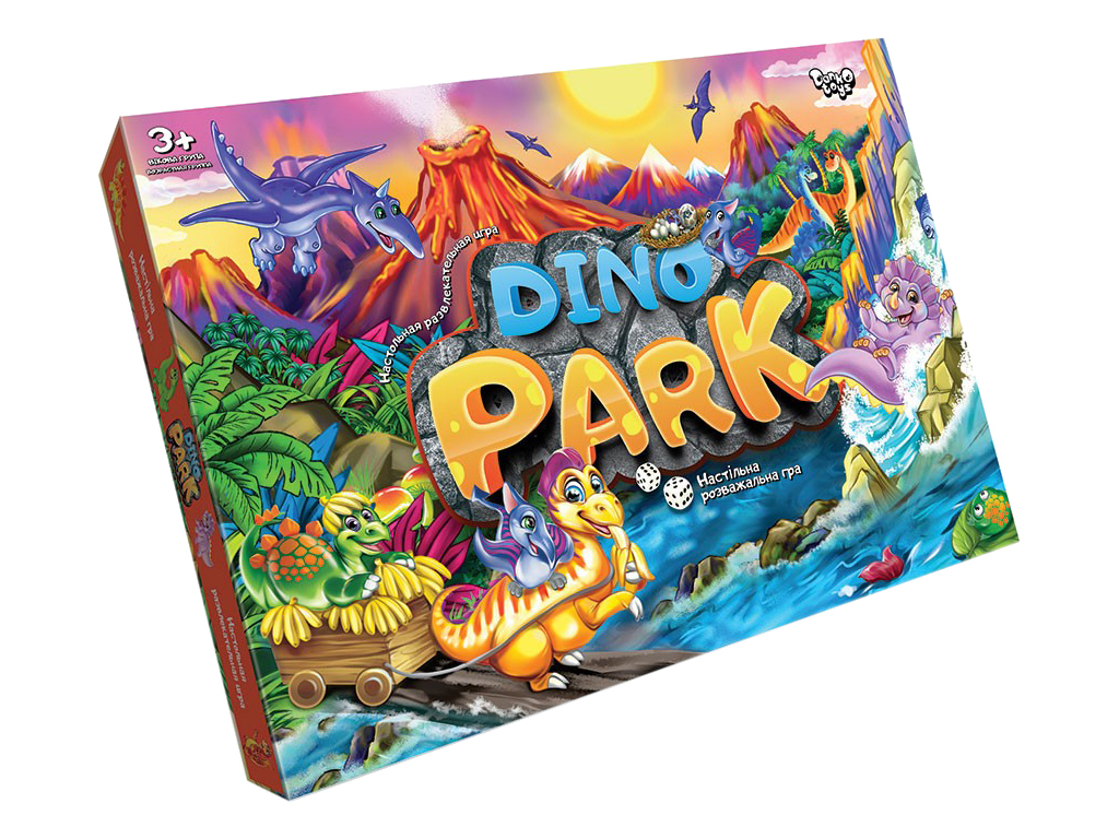 Настольная игра "Dino Park", 3+, Danko Toys