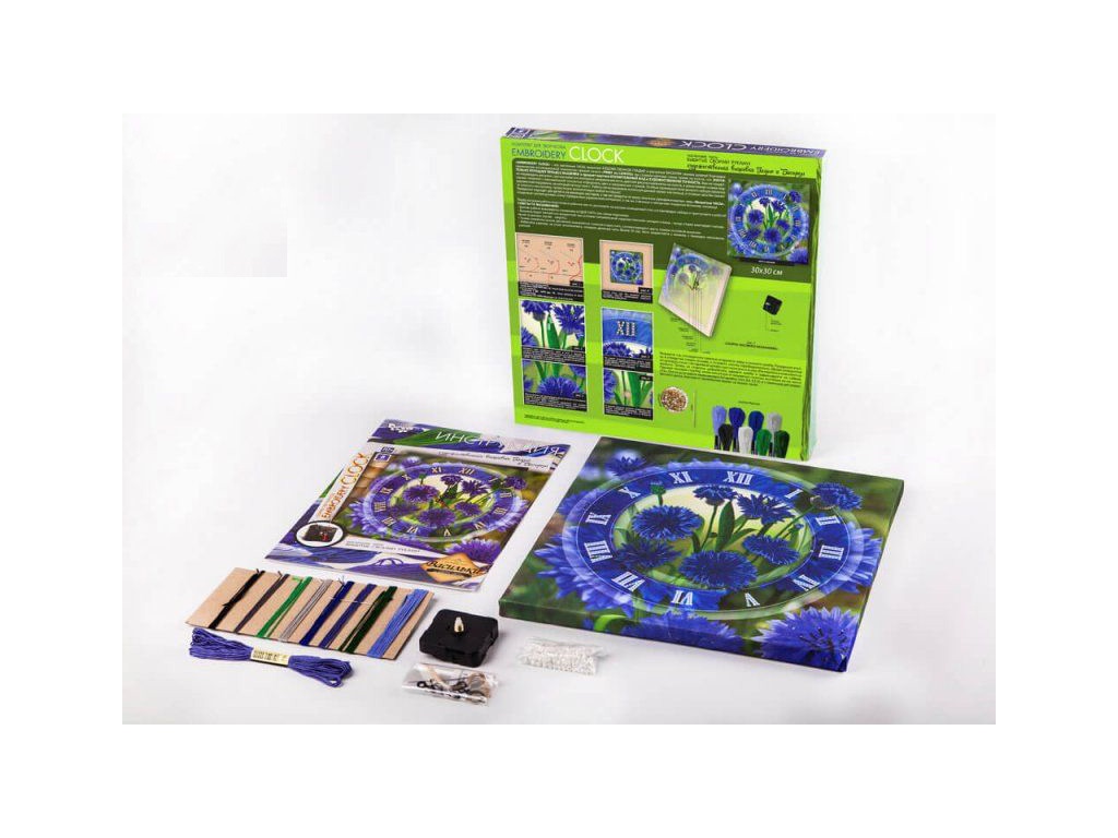 Набор для творчества Embroidery Clock, Danko Toys