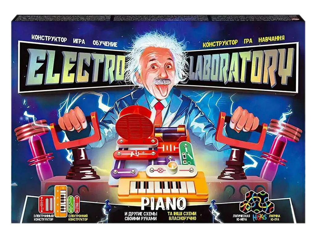 Електронний конструктор Electro Laboratory, Piano, Danko Toys