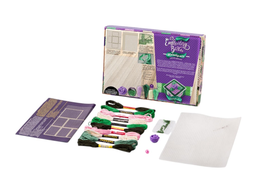 Набір для творчості Шкатулка Embroidery Box, Danko Toys