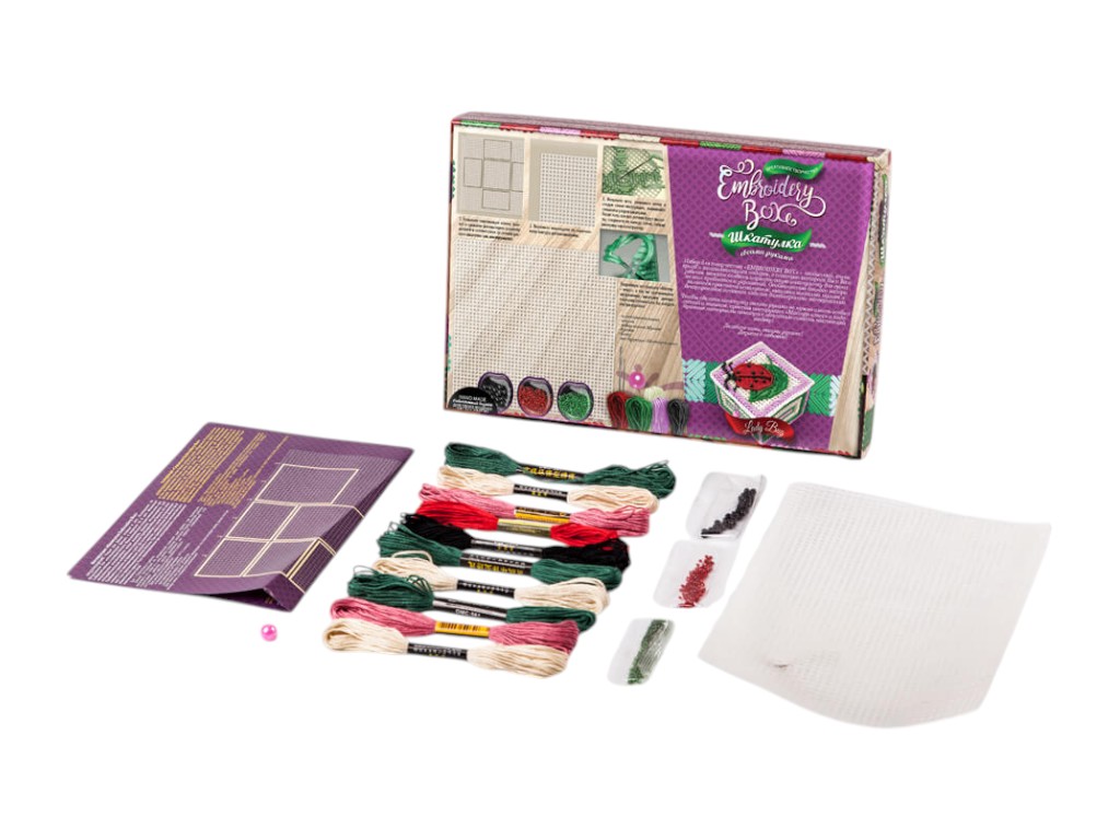 Набор для творчества Шкатулка Embroidery Box, Danko Toys