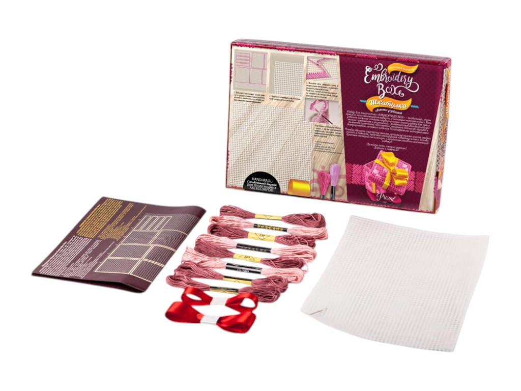 Набор для творчества Шкатулка Embroidery Box, Danko Toys