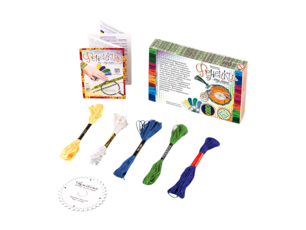Набор для творчества Фенечки из мулине, Danko Toys