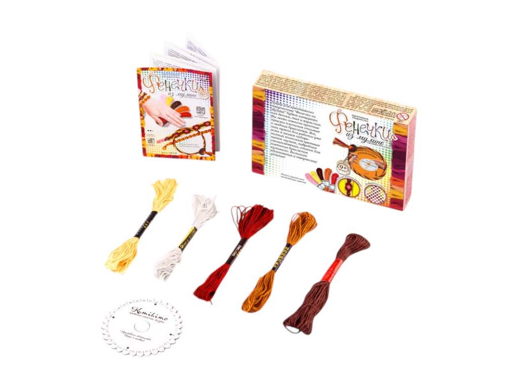 Набір для творчості Фенечки з муліне, Danko Toys