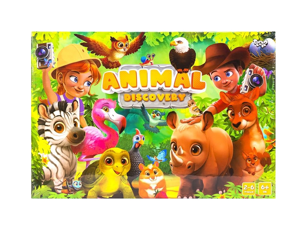 Настольная игра "Animal Discovery", 6+, Danko Toys
