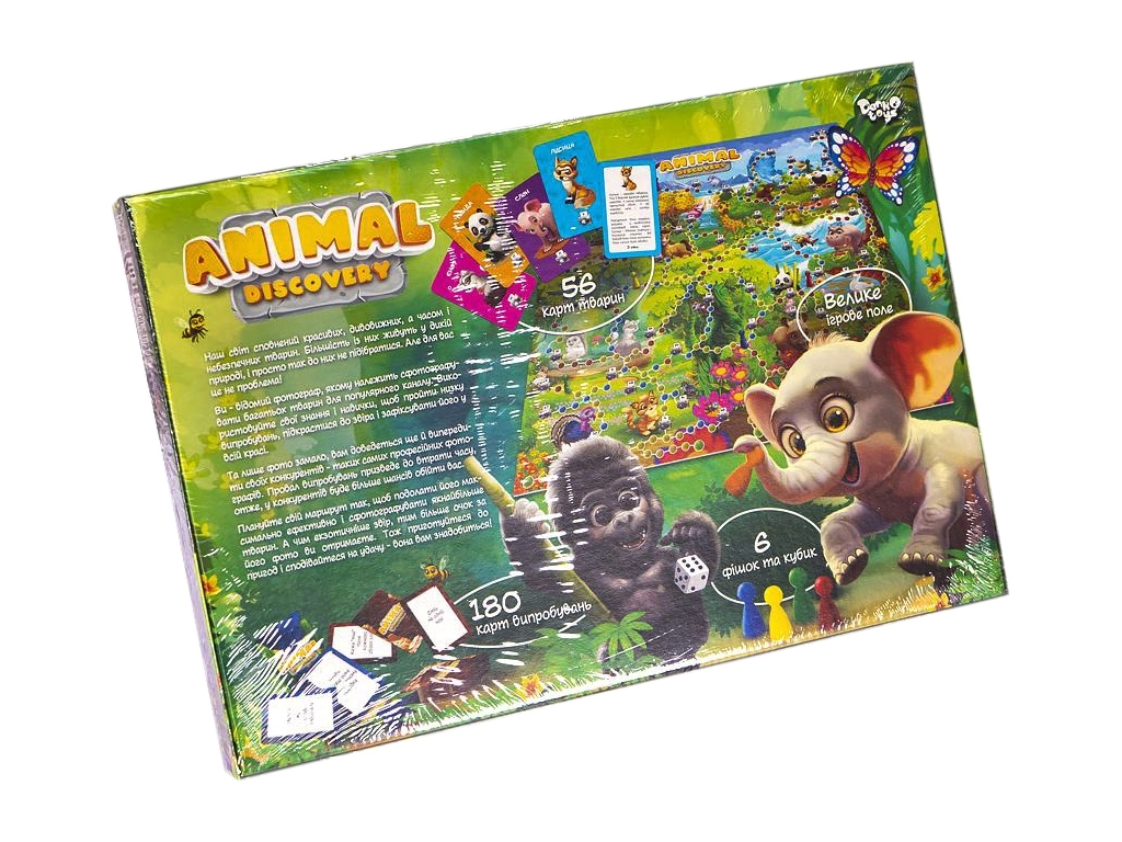 Настольная игра "Animal Discovery", 6+, Danko Toys