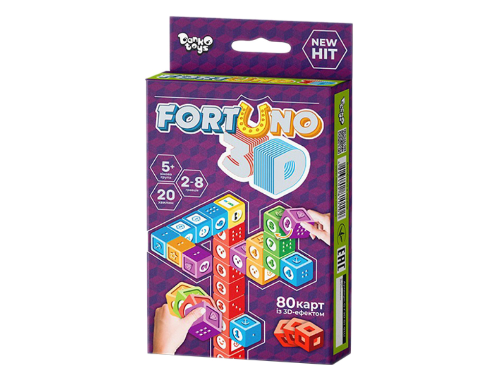 Настільна розвиваюча гра Fortuno 3D, Danko Toys