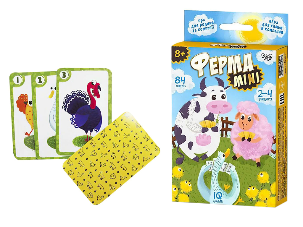 Настільна гра Ферма Mini, Danko Toys