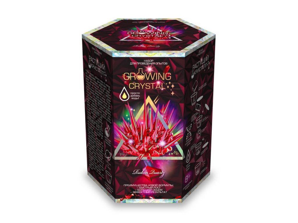 Набор для творчества GROWING CRYSTAL, Danko Toys