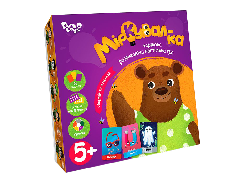 Настольная развивающая игра Размышлялка, Danko Toys