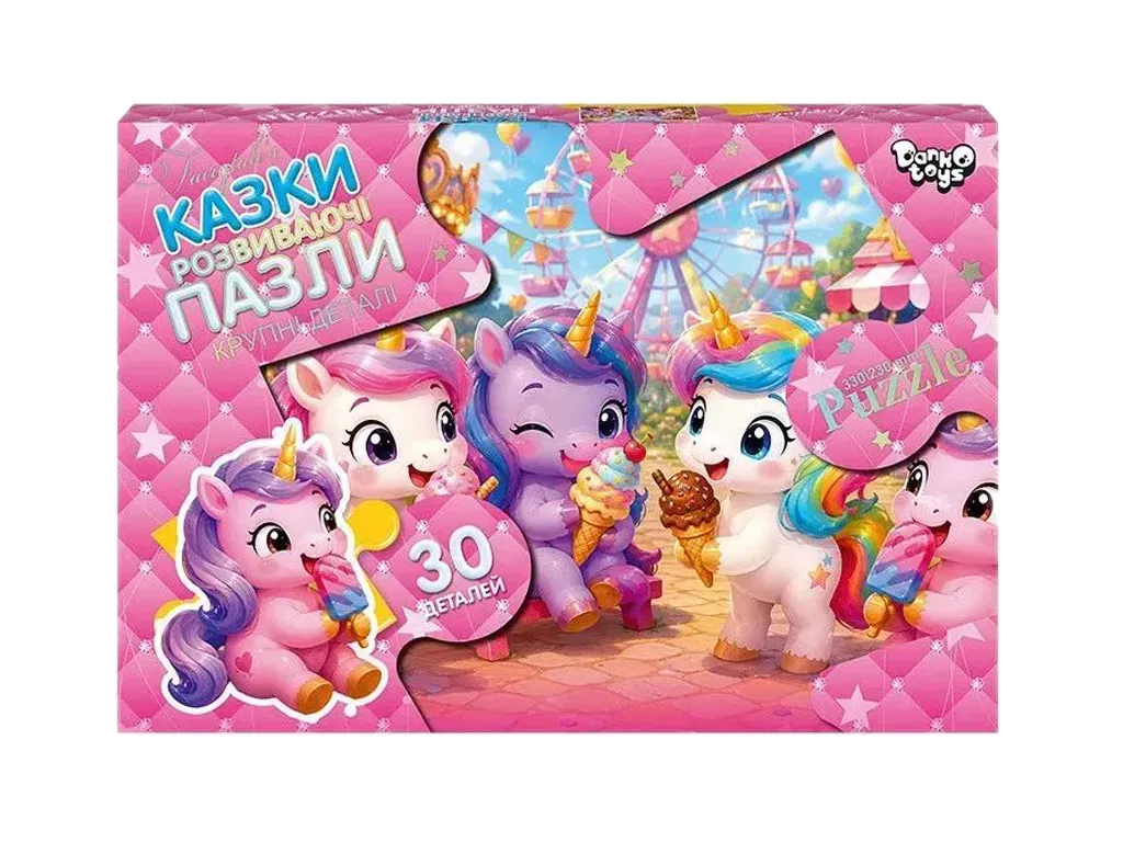 Пазлы 30 элементов Maxi, Danko Toys
