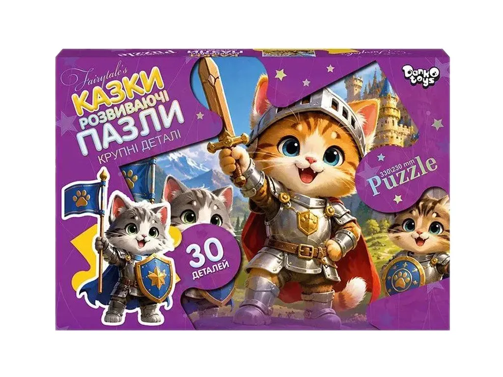 Пазлы 30 элементов Maxi, Danko Toys