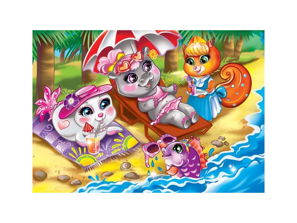 Пазли 60 елементів MAXI, Danko Toys