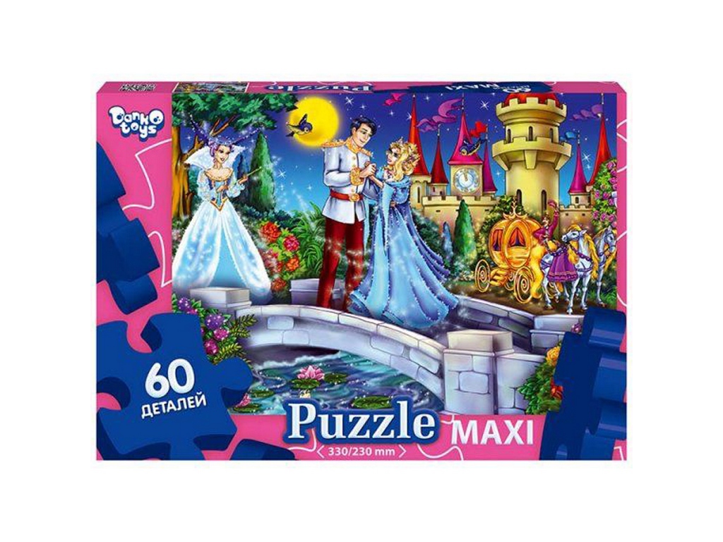 Пазлы 60 элементов MAXI, Danko Toys