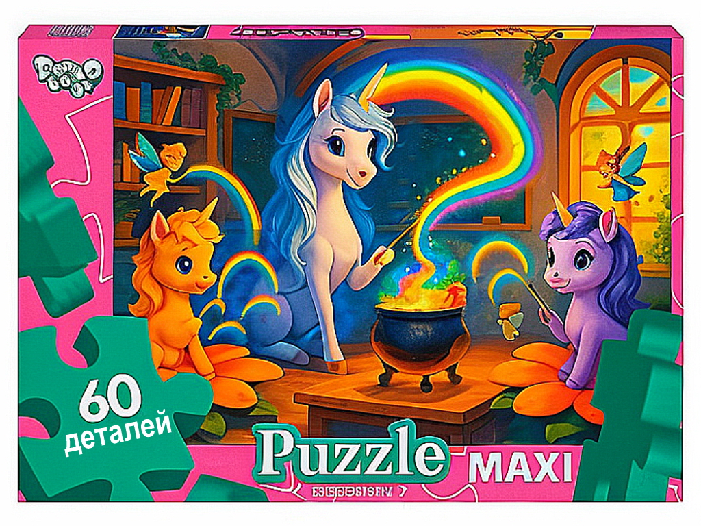 Пазли 60 елементів Maxi, Danko Toys