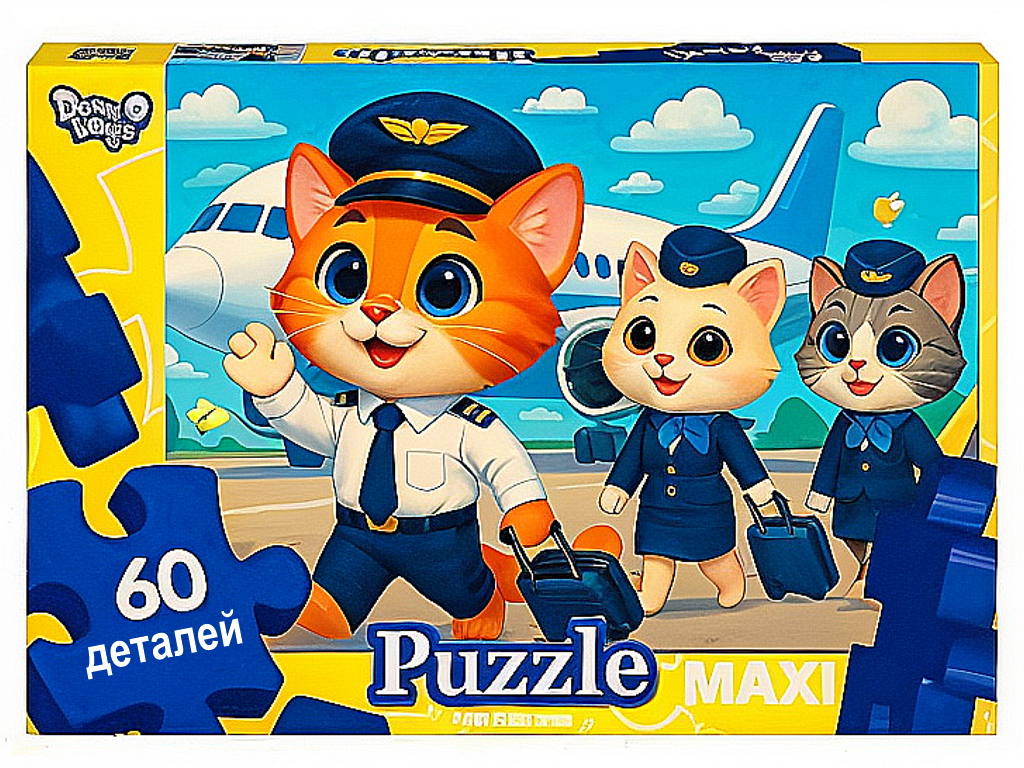 Пазли 60 елементів Maxi, Danko Toys