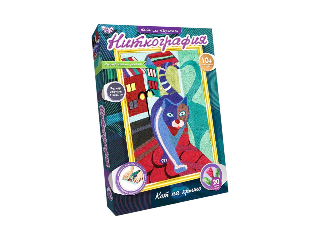Набір для творчості Ніткографія, Danko Toys