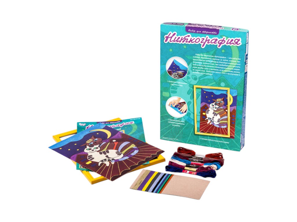 Набор для творчества Ниткография, Danko Toys