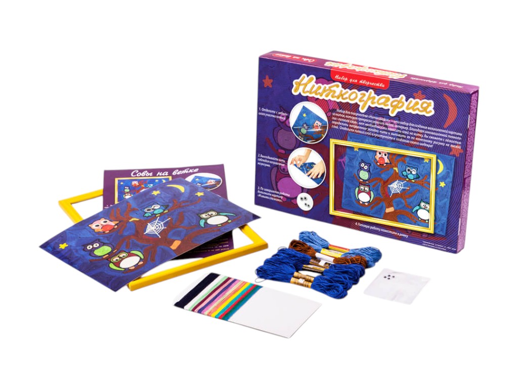 Набор для творчества Ниткография, Danko Toys