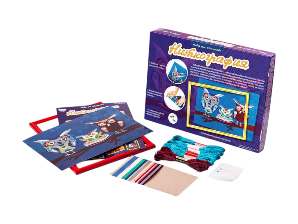 Набор для творчества Ниткография, Danko Toys
