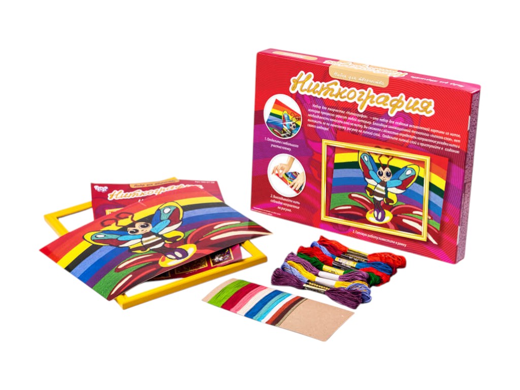 Набор для творчества Ниткография, Danko Toys