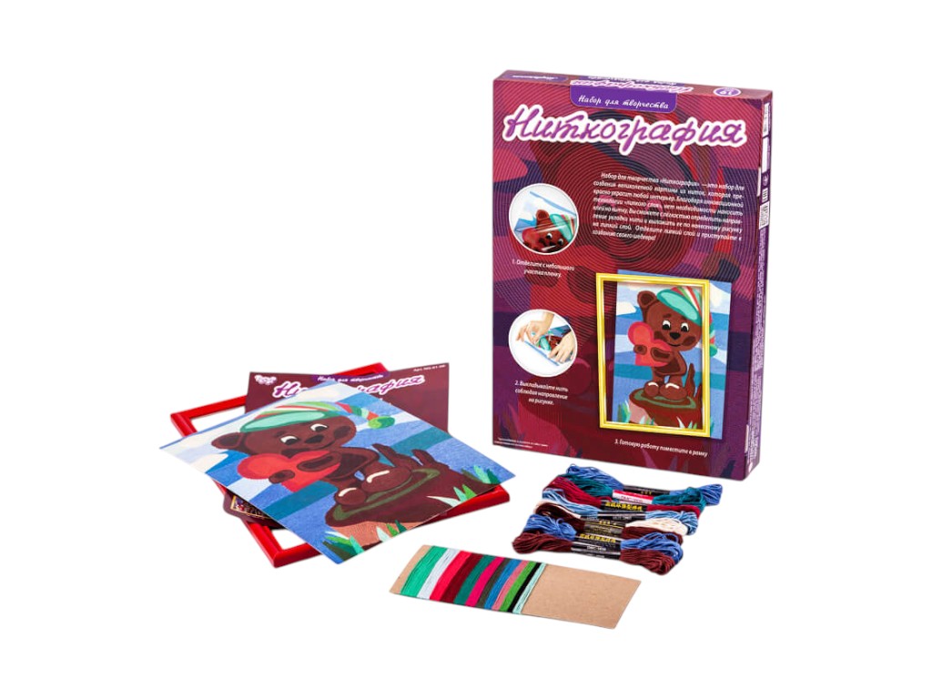 Набор для творчества Ниткография, Danko Toys