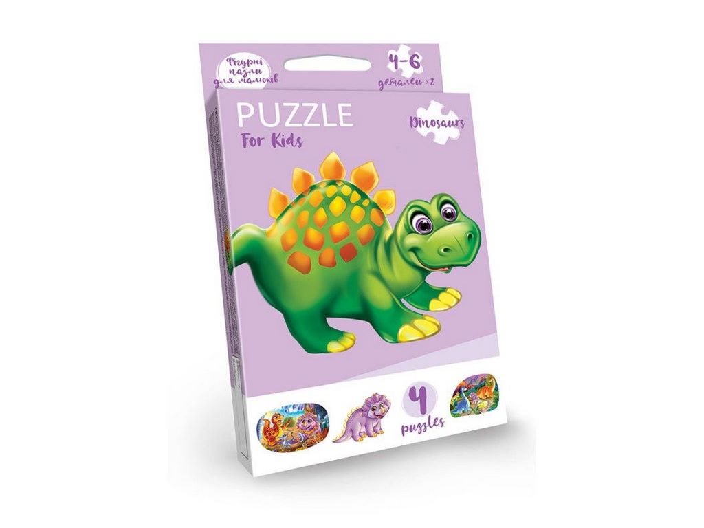 Развивающие пазлы для детей Puzzle For Kids, Danko Toys